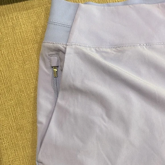 🎁 NWT Athleta Brooklyn Short in Light Blue/Lilac (Victorian Periwinkle) Size 18 - Picture 6 of 12